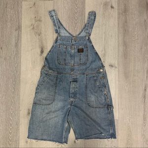 Lucky Brand Shorts Overalls Boyfriend style